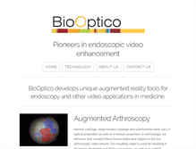 Tablet Screenshot of biooptico.com